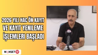 2026 Yılı Hac Ön Kayıt ve Kayıt Yenileme İşlemleri Başladı
