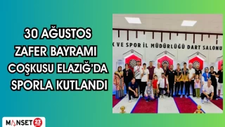 30 Ağustos Zafer Bayramı Coşkusu Elazığ’da Sporla Kutlandı