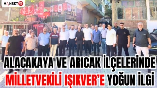 ALACAKAYA VE ARICAK İLÇELERİNDE IŞIKVER’E YOĞUN İLGİ