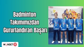 Badminton Takımımızdan Gururlandıran Başarı