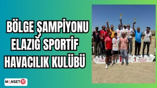 Bölge Şampiyonu Elazığ Sportif Havacılık Kulübü