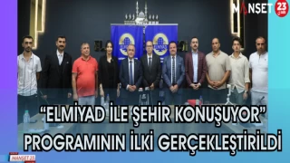“ELMİYAD İle Şehir Konuşuyor” Programının İlki Gerçekleştirildi