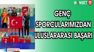 GENÇ SPORCULARIMIZDAN ULUSLARARASI BAŞARI