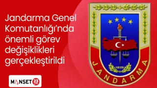 Jandarma Genel Komutanlığı’nda önemli görev değişiklikleri gerçekleştirildi
