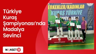 Türkiye Kuraş Şampiyonası’nda Madalya Sevinci