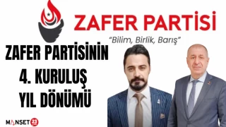 ZAFER PARTİSİNİN 4. KURULUŞ YIL DÖNÜMÜ