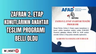 Zafran 2. Etap Konutlarının Anahtar Teslim Programı Belli Oldu