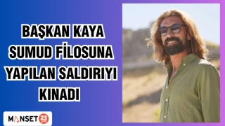 BAŞKAN AYAZ SUMUD FİLOSUNA YAPILAN SALDIRIYI KINADI