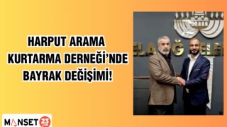 Harput Arama Kurtarma Derneği’nde Bayrak Değişimi!