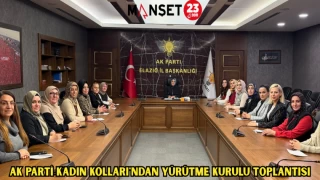 AK PARTİ KADIN KOLLARI'NDAN YÜRÜTME KURULU TOPLANTISI