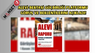 Alevi-Bektaşi Güçbirliği Platformu görüş ve beklentilerini açıkladı!