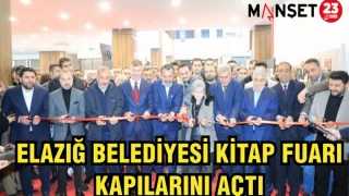 ELAZIĞ BELEDİYESİ KİTAP FUARI KAPILARINI AÇTI