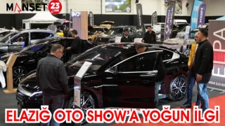 Elazığ Oto Show’a Yoğun İlgi