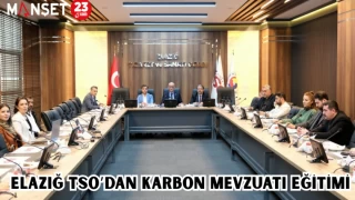 Elazığ TSO’dan karbon mevzuatı eğitimi