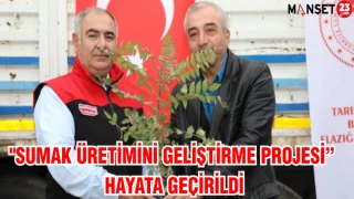 "Sumak Üretimini Geliştirme Projesi” hayata geçirildi