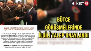BÜTÇE GÖRÜŞMELERİNDE İLGİLİ TALEP ONAYLANDI