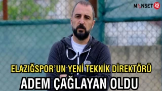 Elazığspor'un Yeni Teknik Direktörü Adem Çağlayan Oldu