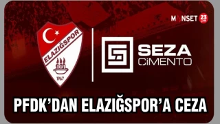PFDK'DAN ELAZIĞSPOR'A CEZA