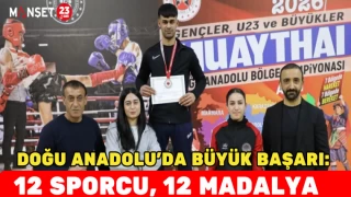 Doğu Anadolu’da Büyük Başarı: 12 Sporcu, 12 Madalya