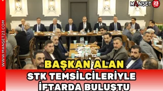 Başkan Alan, STK Temsilcileriyle İftarda Buluştu