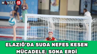 ELAZIĞ’DA SUDA NEFES KESEN MÜCADELE; SONA ERDİ