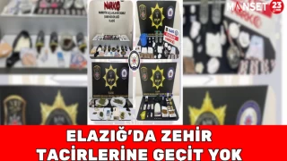 Elazığ’da Zehir Tacirlerine Geçit Yok