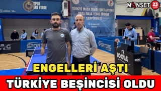 ENGELLERİ AŞTI, TÜRKİYE BEŞİNCİSİ OLDU
