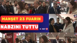 Manşet 23 Fuarın Nabzını Tuttu