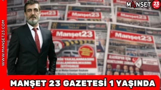 Manşet 23 Gazetesi 1 Yaşında