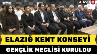 Elazığ Kent Konseyi Gençlik Meclisi Kuruldu