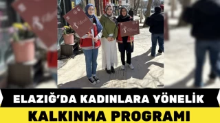 Elazığ’da Kadınlara Yönelik Kalkınma Programı