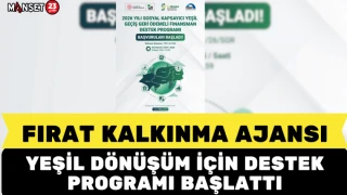 Fırat Kalkınma Ajansı Yeşil Dönüşüm İçin Destek Programı Başlattı