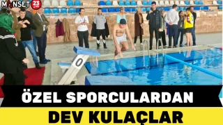 ÖZEL SPORCULARDAN DEV KULAÇLAR