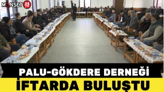 Palu-Gökdere Derneği İftarda Buluştu