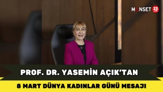 Prof. Dr. Yasemin Açık’tan 8 Mart Dünya Kadınlar Günü Mesajı