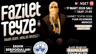 Ramazan Etkinliklerinde “Fazilet Teyze” İsimli Gösteri Sahne Alacak