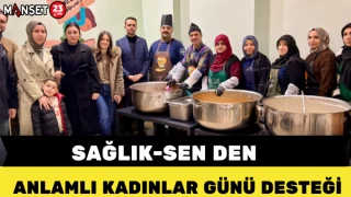 Sağlık-Sen den Anlamlı Kadınlar Günü Desteği