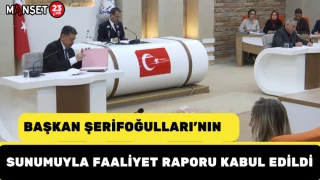 Başkan Şerifoğulları’nın Sunumuyla Faaliyet Raporu Kabul Edildi