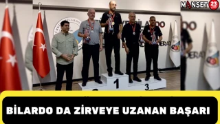 BİLARDO DA ZİRVEYE UZANAN BAŞARI