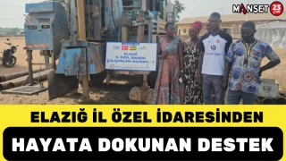 Elazığ İl Özel İdaresinden Hayata Dokunan Destek
