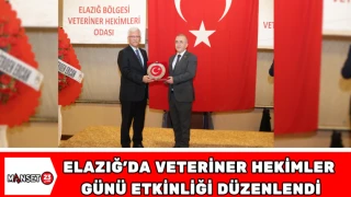 Elazığ’da Veteriner Hekimler Günü Etkinliği Düzenlendi