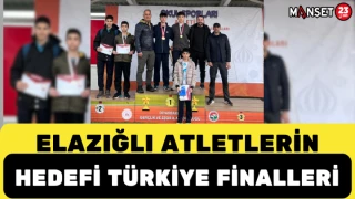 ELAZIĞLI ATLETLERİN HEDEFİ TÜRKİYE FİNALLERİ