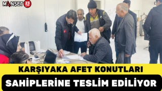 Karşıyaka Afet Konutları Sahiplerine Teslim Ediliyor