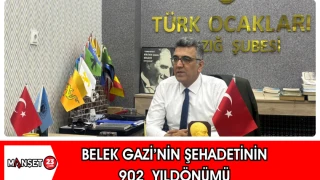 BELEK GAZİ’NİN ŞEHADETİNİN 902 YILDÖNÜMÜ