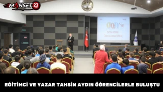 Eğitimci ve Yazar Tahsin Aydın Öğrencilerle Buluştu