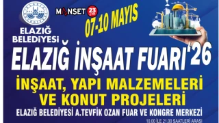 Elazığ İnşaat Fuarı Başlıyor