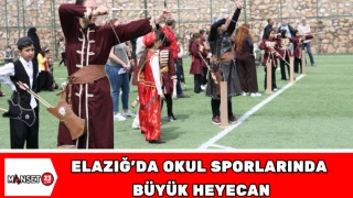 Elazığ’da Okul Sporlarında Büyük Heyecan