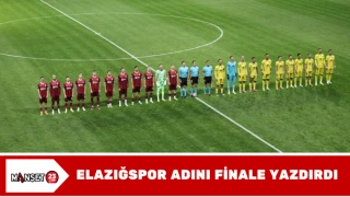 Elazığspor Adını Finale Yazdırdı