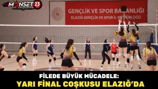 Filede Büyük Mücadele: Yarı Final Coşkusu Elazığ’da
