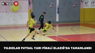 Yıldızlar Futsal Yarı Finali Elazığ’da Tamamlandı
